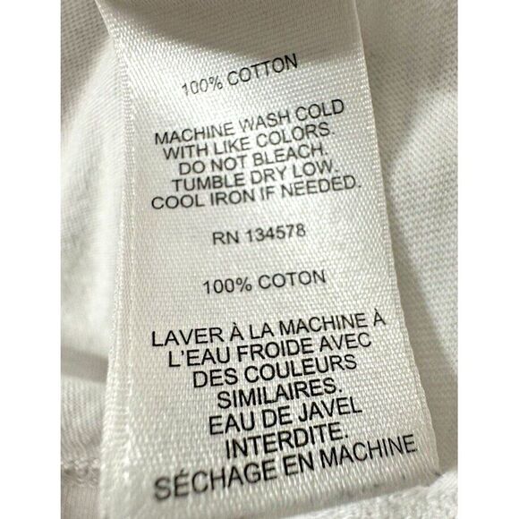 Vineyard Vines Shirt Mens M White Long Sleeve Christmas Golf Cart & Tree *READ - Picture 8 of 15